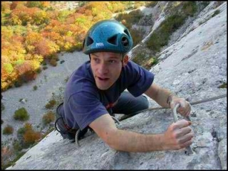  德龙 (Drome) 的铁索攀岩 (Ferrata)。 